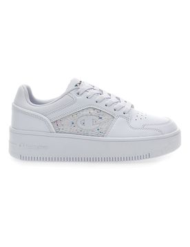 Sneakers Bianche con Lacci Rebound Platform Abstract Low 37½