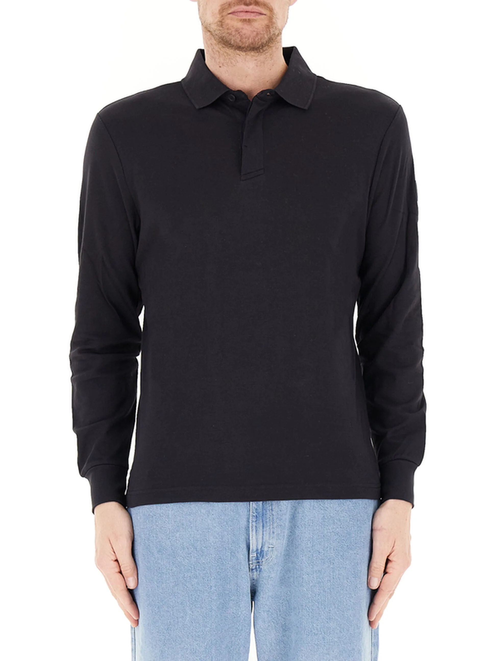 Polo maniche lunghe NERO L - North Sails - FashionsVida
