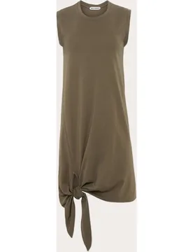 Vestido midi de algodón - JW Anderson - FashionsVida
