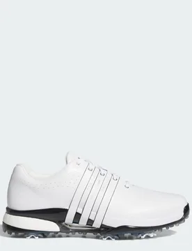 Scarpe da golf Tour360 24 BOOST 44 Cloud White / Core Black / Lucid Ray Blue - Adidas - FashionsVida
