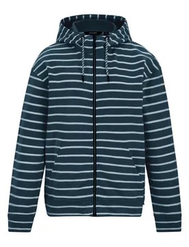 Felpa Con Zip Bayletta Navy / White Stripe 42 - Regatta - FashionsVida