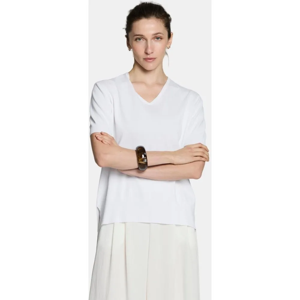 Jersey de mujer cuello pico y manga corta - Escorpion - FashionsVida