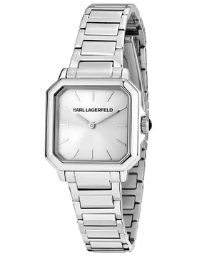 Karl Orologio Da Donna Square Classics 33mm 5atm Quartz/analogical Silver / Silver / One Size