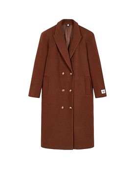 KARO KAUER Mantel braun XL damen