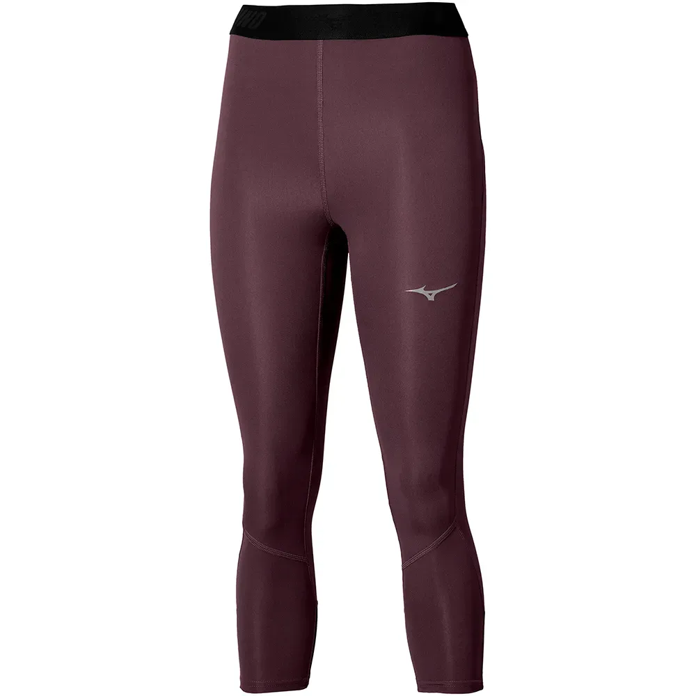 Leggings Corti Core Impulse Raisin XS - Mizuno - FashionsVida