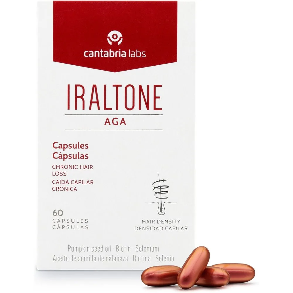 Cápsulas anticaída Aga - Iraltone - FashionsVida