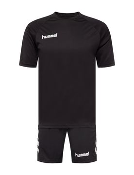 Hummel Chándal negro / blanco