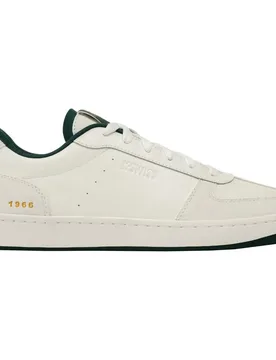 Baskets Court Varsity Snow White / Posy Green EU 41 - K-swiss Lifestyle - FashionsVida