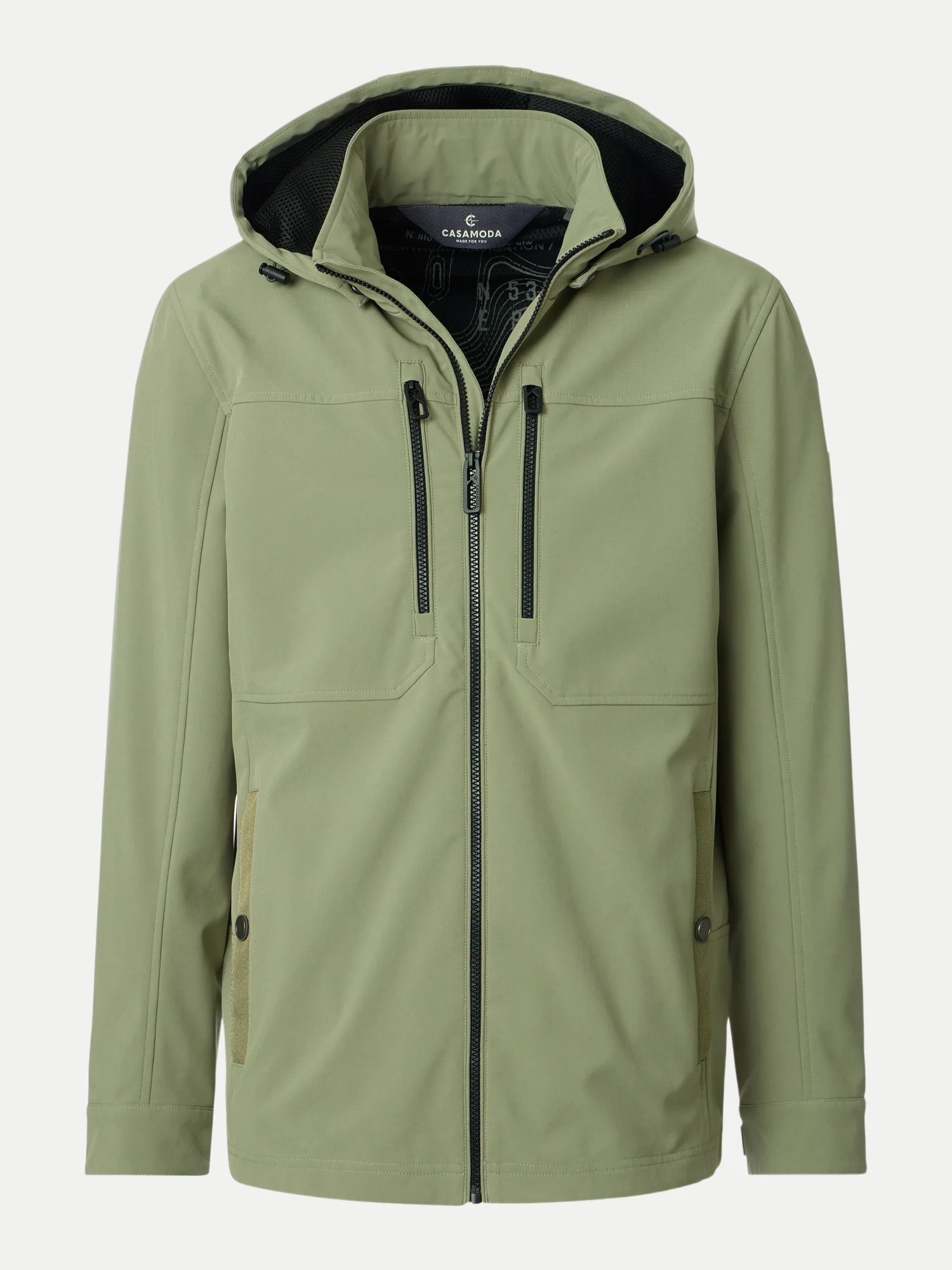 Casamoda Softshell Jacke Grün XXL - Casamoda - FashionsVida