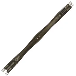 Ledersattelgurt MILANO black 105 cm