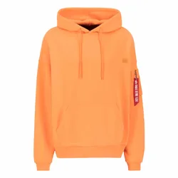 Industries Essentials Hoodie Tangerine M Herren