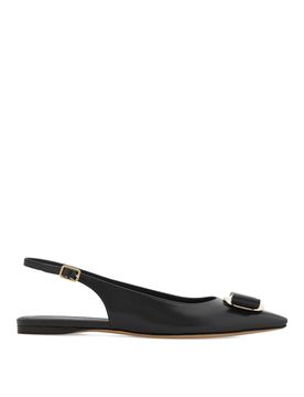 Décolleté con cinturino in pelle