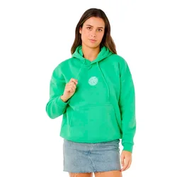 Felpa Con Cappuccio Icons Of Surf Heritage Green M