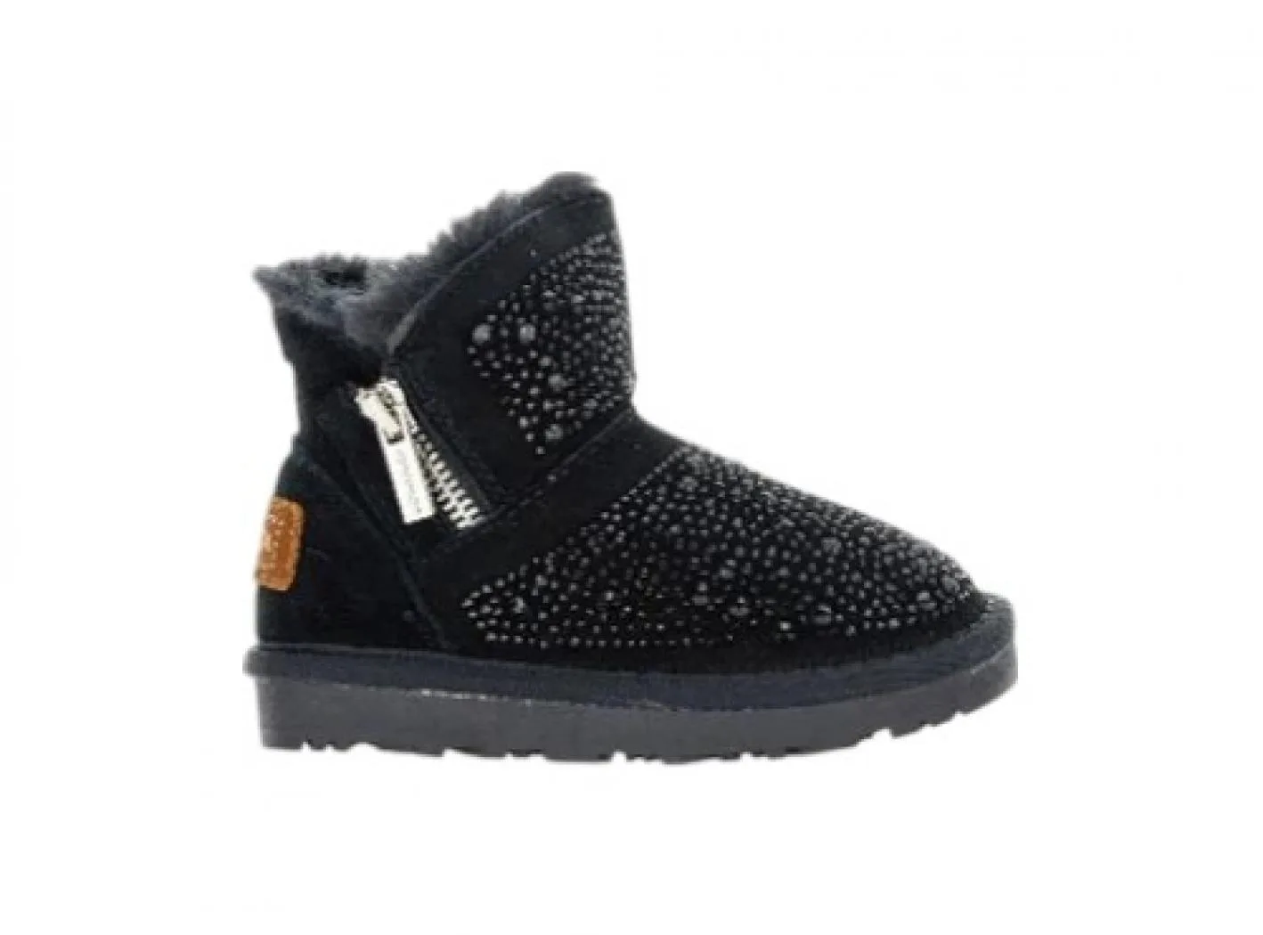 Stivaletti Bambina 8C0005_0707_NERO - Monnalisa - FashionsVida