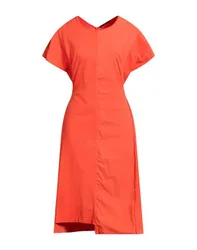 Midi-Kleid Damen Orange M,XS Damen