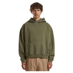 Felpa Con Cappuccio Vintage Heavy Warm Khaki S