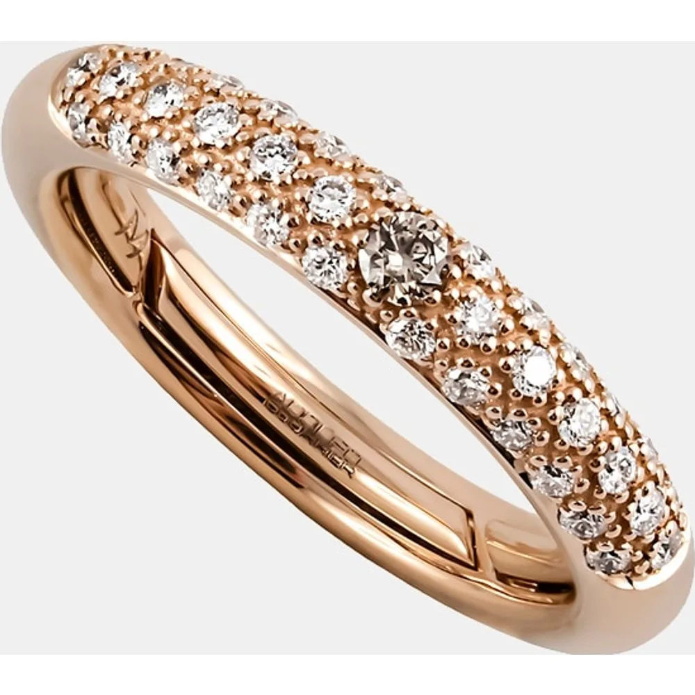 Anillo Pop de oro y diamantes - Adolfo Courrier - FashionsVida