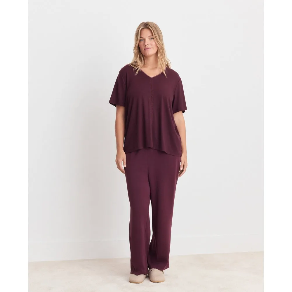 Couchel - Pantalón de mujer recto - Couchel - FashionsVida
