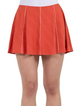 Bullpadel Araya Skirt Pomelo M - Bullpadel - FashionsVida