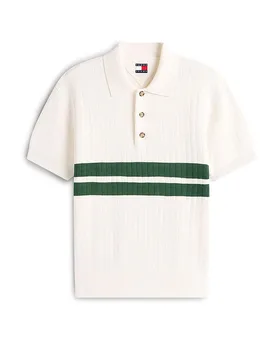 Poloshirt weiss S herren - TOMMY JEANS - FashionsVida