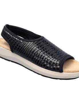 Stretch-Sandalen 41 schwarz