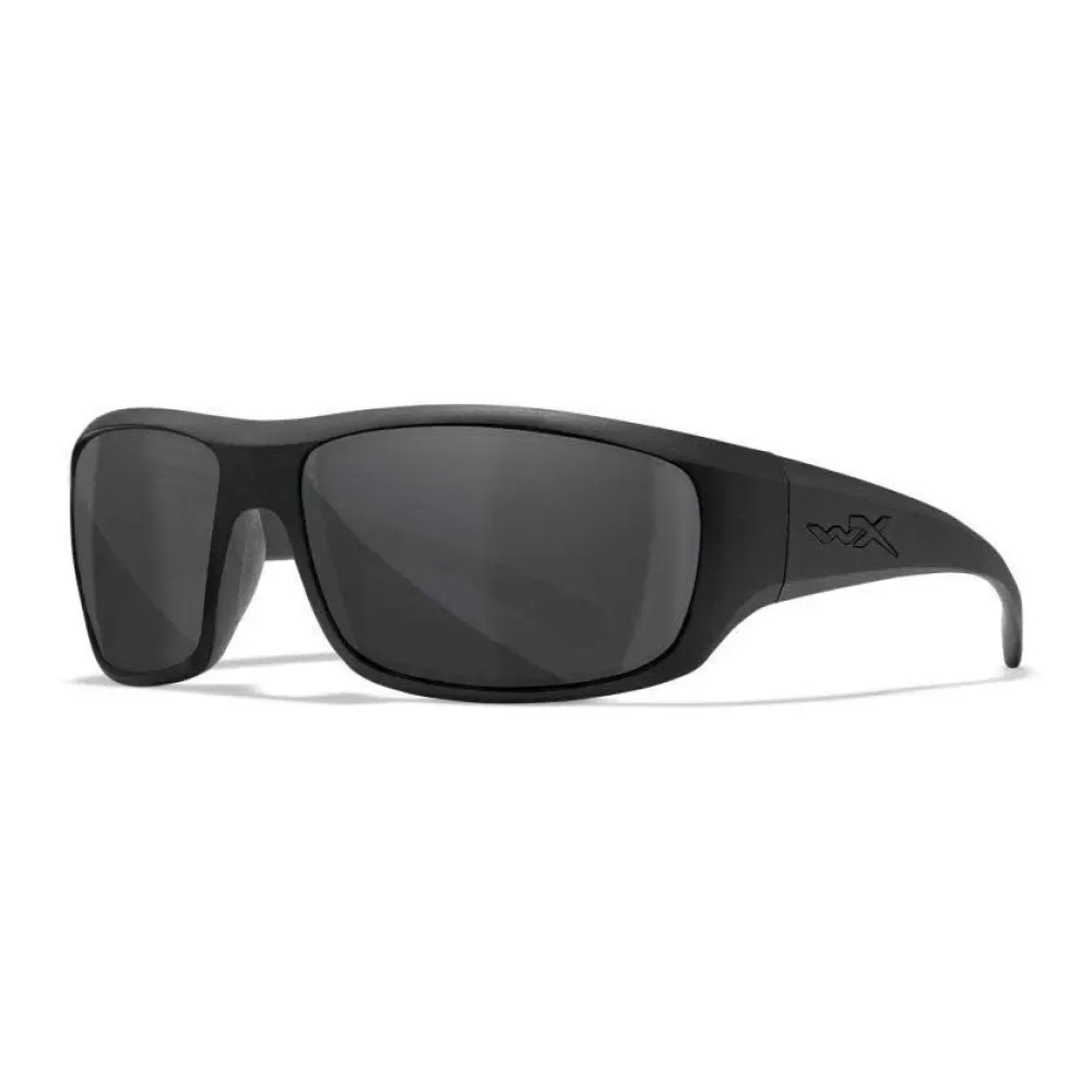 Omega Polarized Sunglasses Refurbished Captative™ Polarized Grey / Black Ops-Matte Black One Size Men,Women - Wiley X - FashionsVida