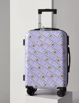 Valigia Stitch - blu pallido