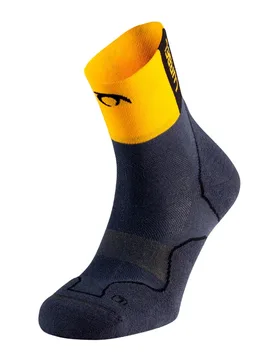 Desafio Four Short Socks Dark Grey / Yellow EU 39-41 Men,Women - Lurbel - FashionsVida