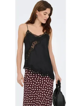 Top de mujer satinado sin mangas - JDY - FashionsVida