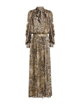 Vestido largo Mujer Camel S,XS Mujer
