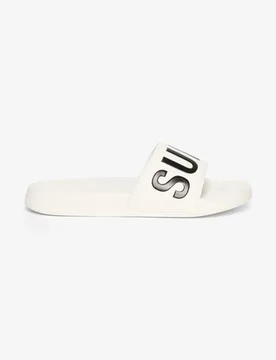 Superdry Damen Core Badesandalen Weiß - Größe: L - 29.99 - FashionsVida