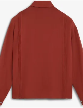 Camisa de mujer con pliegues y apliques decorativos - Scalpers - FashionsVida