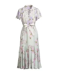 Midi-Kleid Damen Säuregrün 1,3,4 Damen