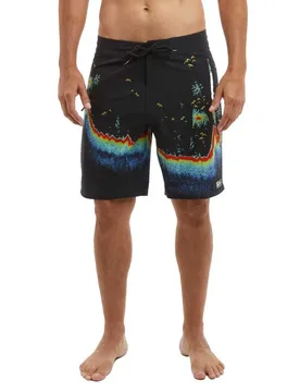 Strike Sonar Swimming Shorts Black 38 Men - PELAGIC - FashionsVida