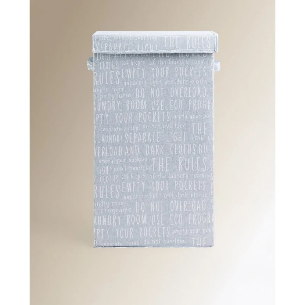 Cesto de ropa plegable Slim Letras Textur - El Corte Inglés - FashionsVida