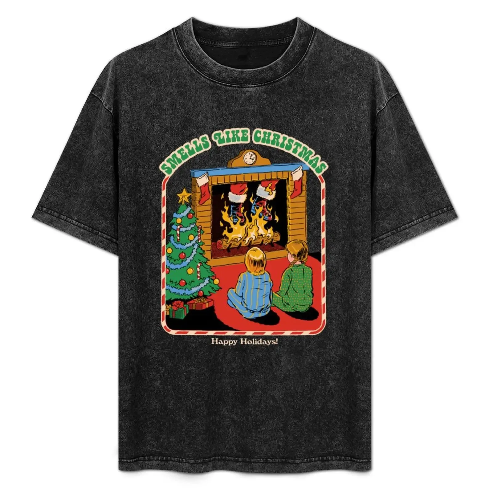Smells Like Christmas T-Shirt Plus Size Simple Casual Top - Aliexpress - FashionsVida