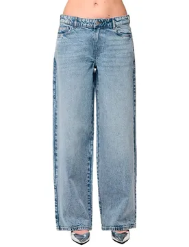 Jeans A Vita Bassa Selma Light Blue Denim 29