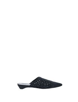 Mules in pelle NERO 36