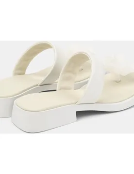 Sandalias de tacón de mujer de piel dana - Camper - FashionsVida