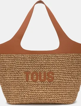 Bolso capazo grande de rafia - Tous - FashionsVida