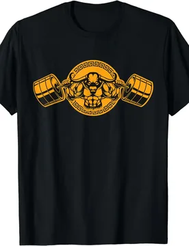 Minotaur Weightlifting Gym Fitness Workout T-Shirt 100% Cotton O-Neck Summer Short Sleeve Casual Mens T-shirt Size S-3XL - Aliexpress - FashionsVida