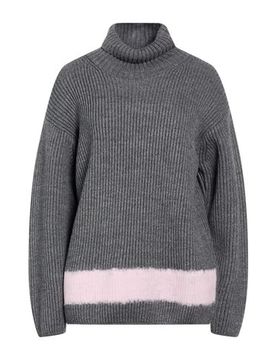 Rollkragenpullover Damen Grau L,M,S,XL,XS,XXS Damen