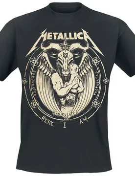 T-Shirt - Darkness Son - S bis 5XL - für Männer - Größe 3XL - schwarz - Lizenziertes Merchandise! - Männer - male - Metallica - FashionsVida