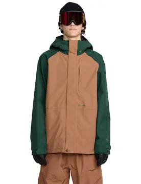Veste Dua Insulated Gore-tex® Terra Brown M - Volcom - FashionsVida