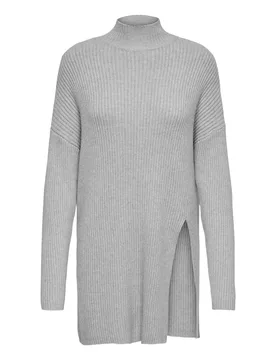 ONLKATIA LS LONG SLIT HIGHNECK CC K female - XL - FashionsVida