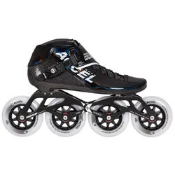 Patins En Ligne Accel Race 100 Black EU 45 Homme