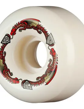 Roues De Skateboard Dragon Formula Red V6 4 Unités Off White 56 mm/93A unisex