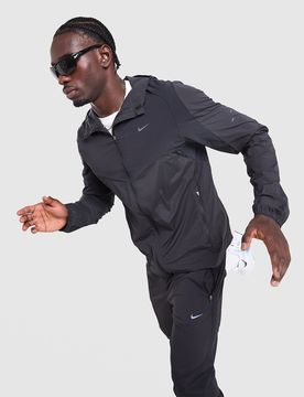 Mens Giacca Stride Plus - Nero, nero nero Uomo taglia S