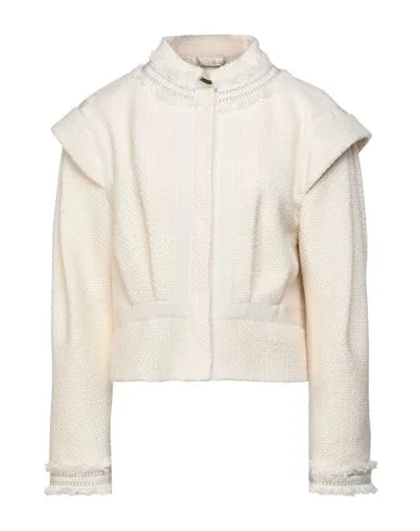 Americana Mujer Marfil 36 Mujer - Alberta Ferretti - FashionsVida