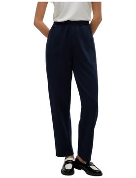 Pantaloni Felpa Blu Ronja con Tasche e Elastico